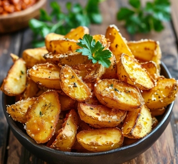 Картофель жаренный по-грузински